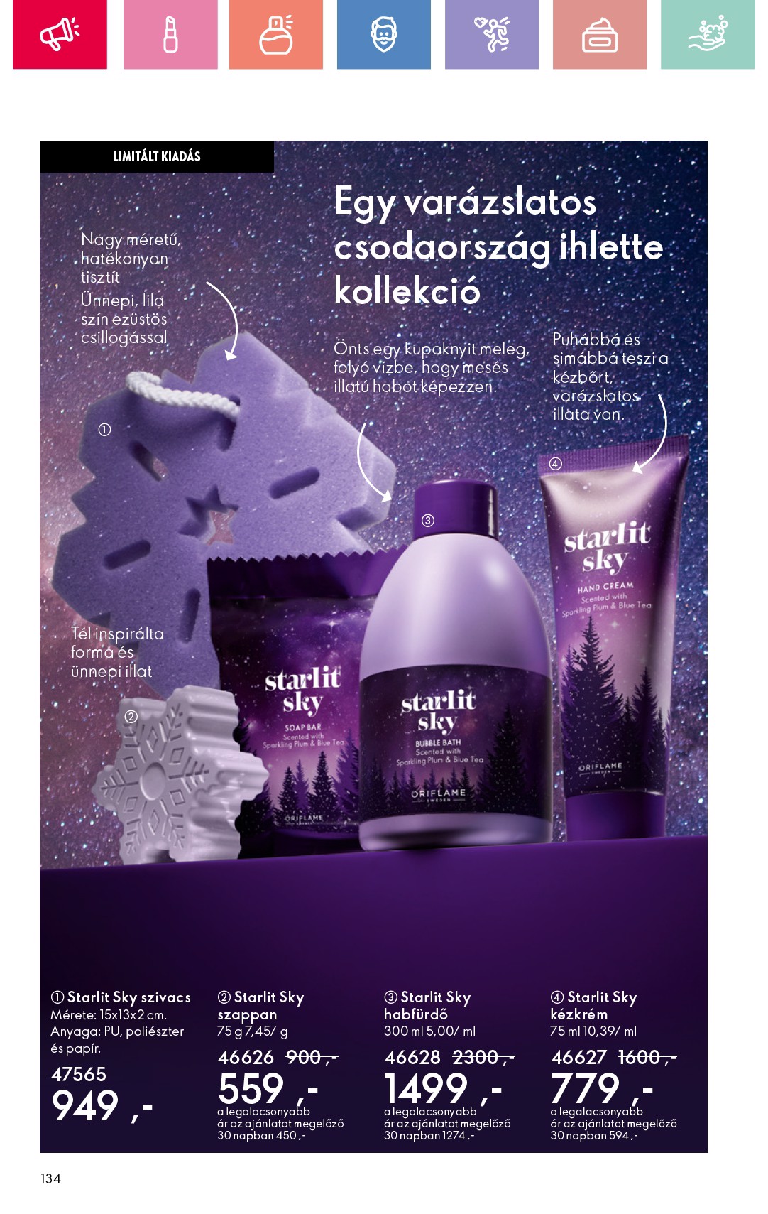 oriflame - Oriflame akciós újság, érvényes 01.19. - 02.08. - page: 134 oriflame - Oriflame akciós újság, érvényes 01.19. - 02.08. - page: 134