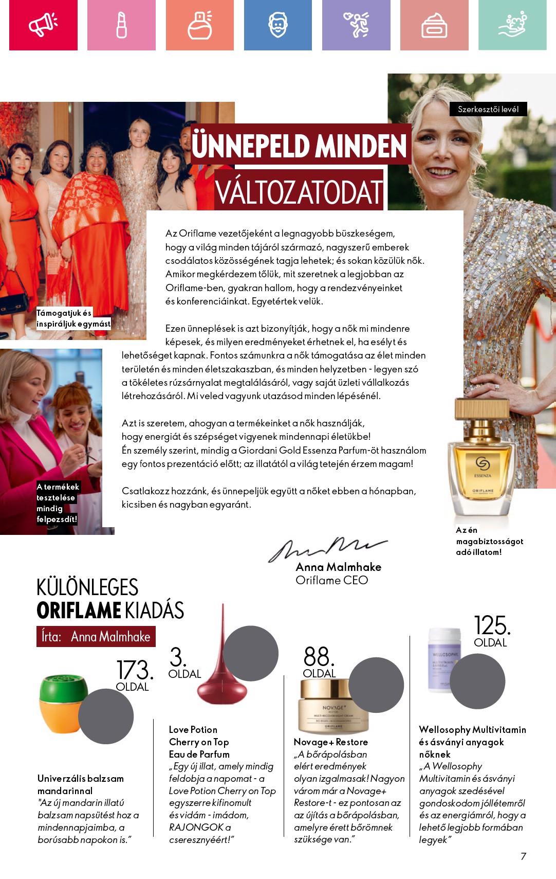 oriflame - Oriflame akciós újság, érvényes 02.09. - 03.01. - page: 7 oriflame - Oriflame akciós újság, érvényes 02.09. - 03.01. - page: 7