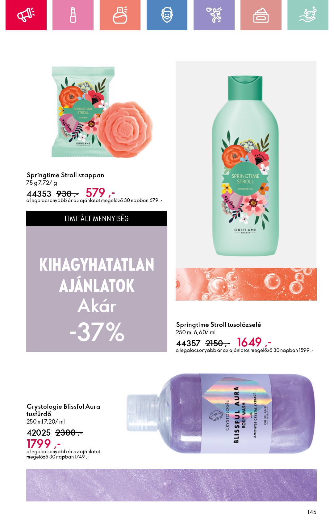 oriflame - Oriflame akciós újság, érvényes 04.13. - 05.03. - page: 145 oriflame - Oriflame akciós újság, érvényes 04.13. - 05.03. - page: 145