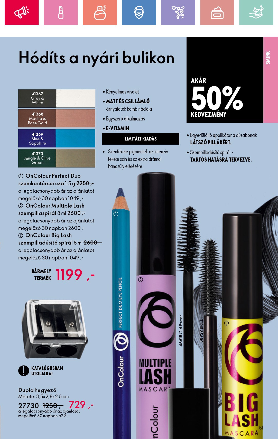 oriflame - Oriflame akciós újság, érvényes 05.25. - 06.14. - page: 51