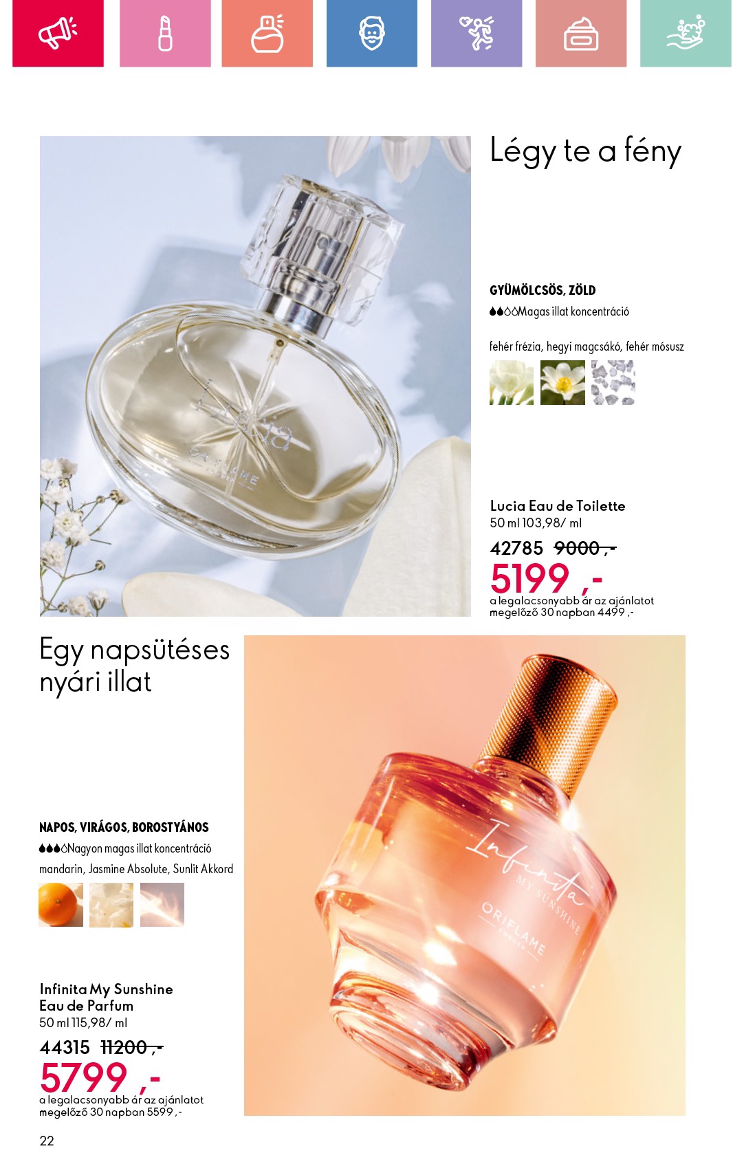 oriflame - Oriflame akciós újság, érvényes 05.25. - 06.14. - page: 22