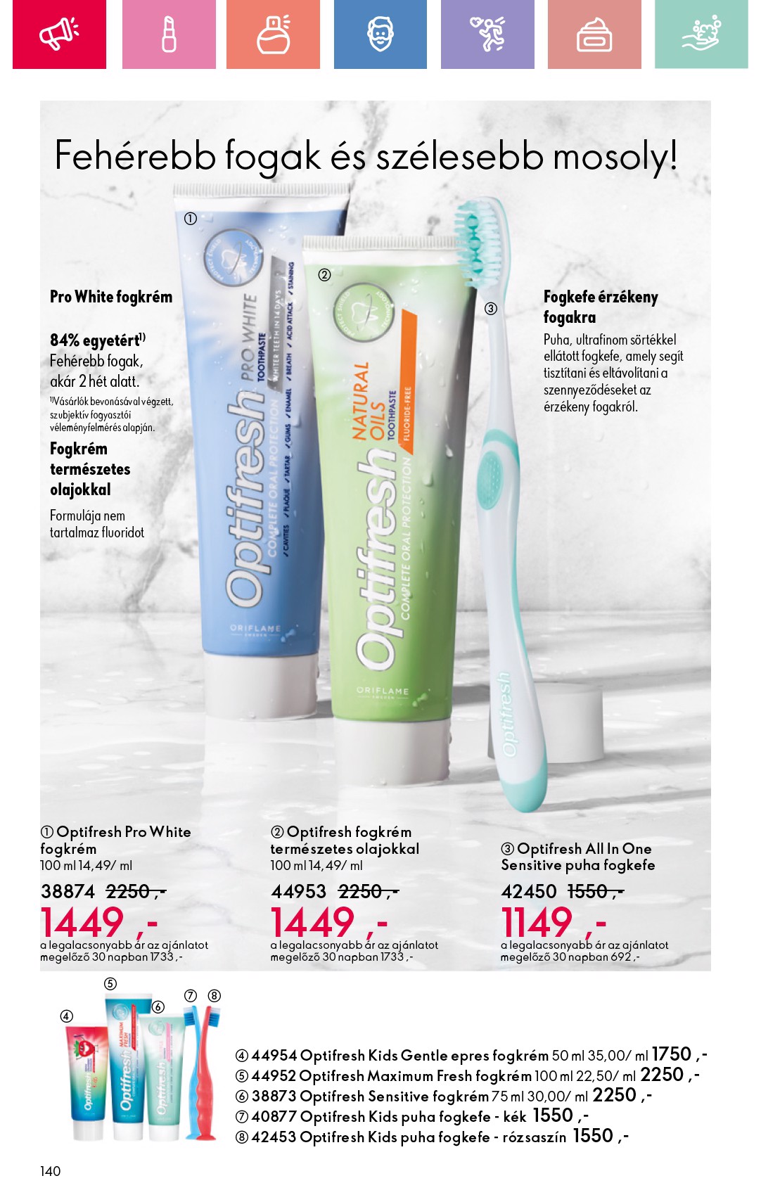 oriflame - Oriflame akciós újság, érvényes 05.25. - 06.14. - page: 140