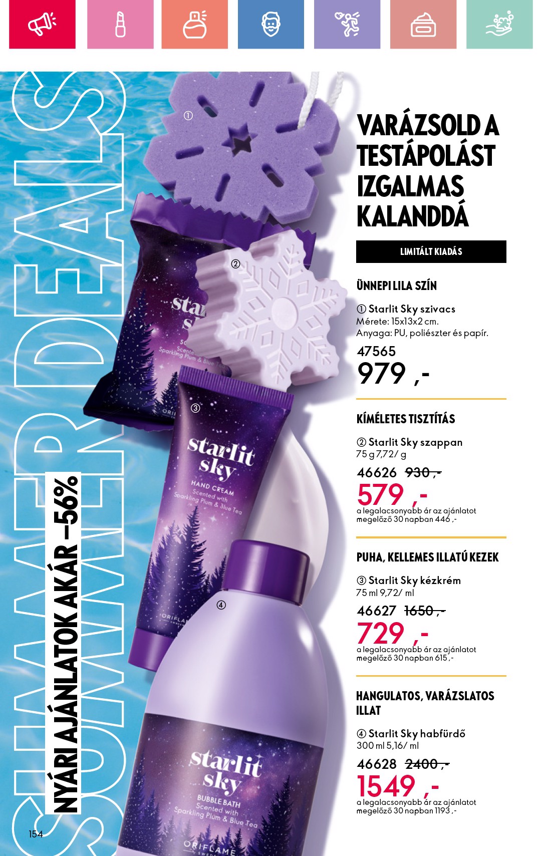 oriflame - Oriflame akciós újság, érvényes 05.25. - 06.14. - page: 154