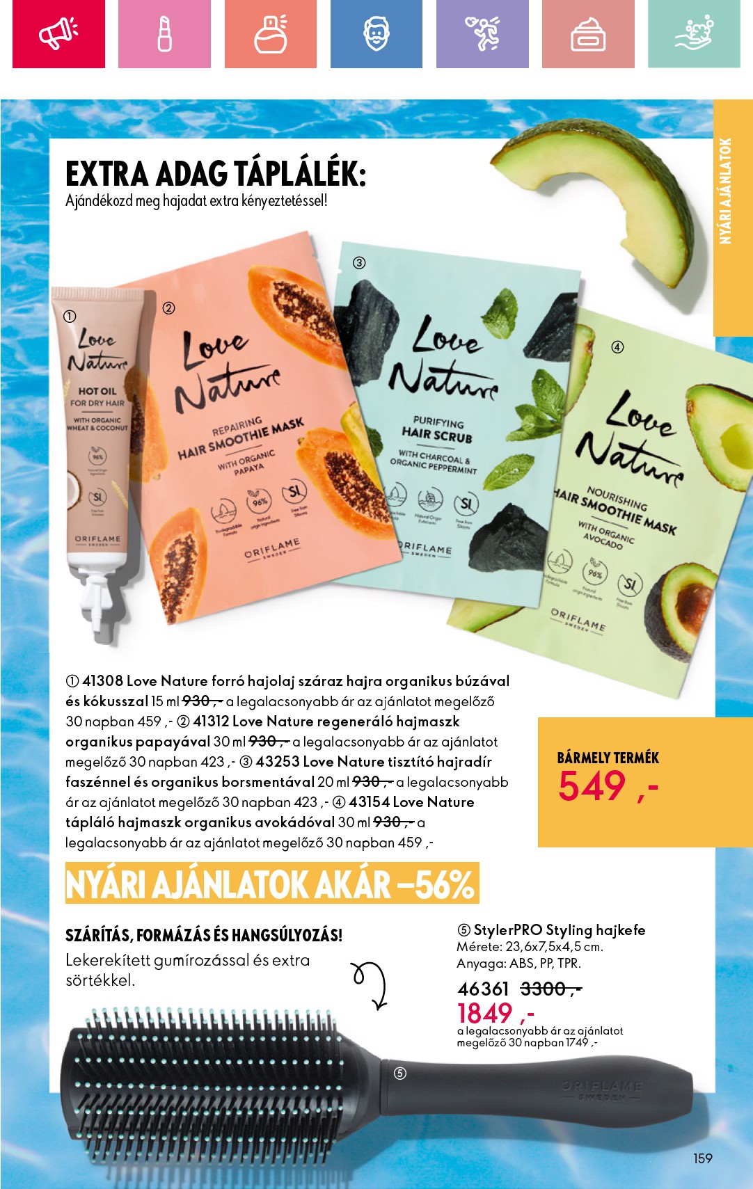 oriflame - Oriflame akciós újság, érvényes 05.25. - 06.14. - page: 159
