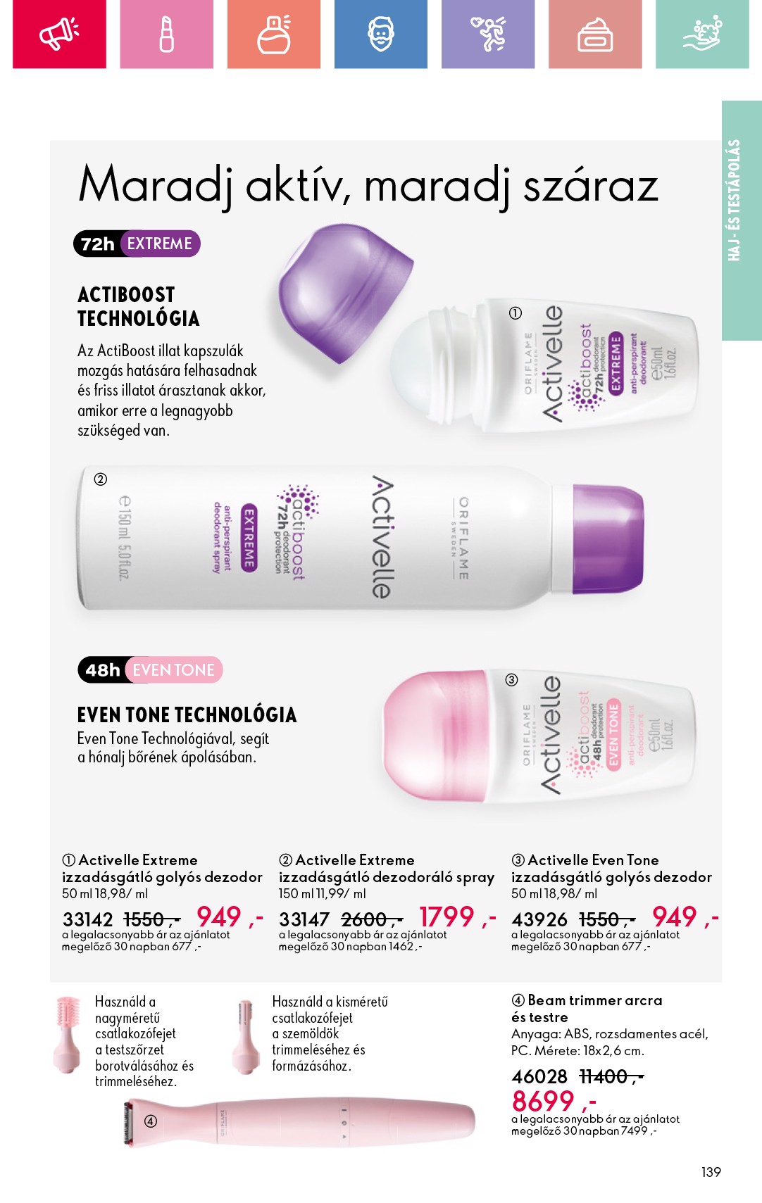 oriflame - Oriflame akciós újság, érvényes 05.25. - 06.14. - page: 139
