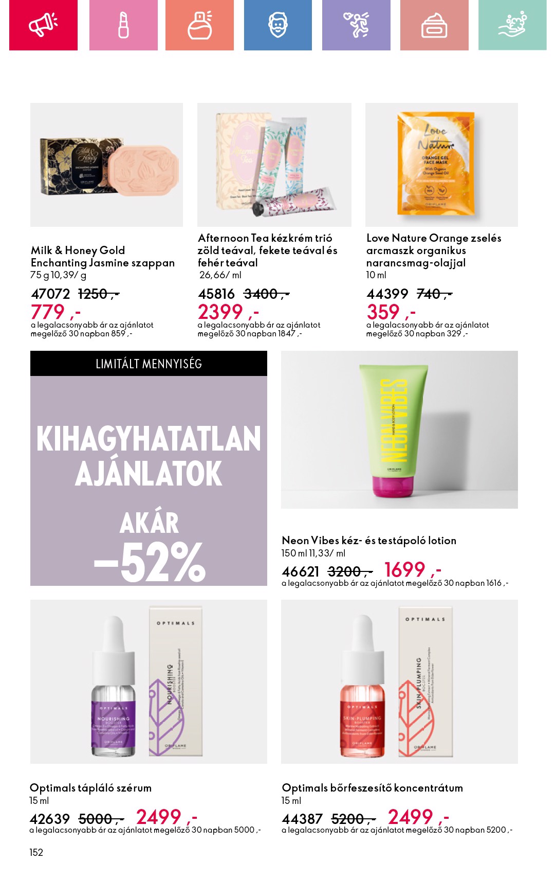 oriflame - Oriflame akciós újság, érvényes 05.25. - 06.14. - page: 152