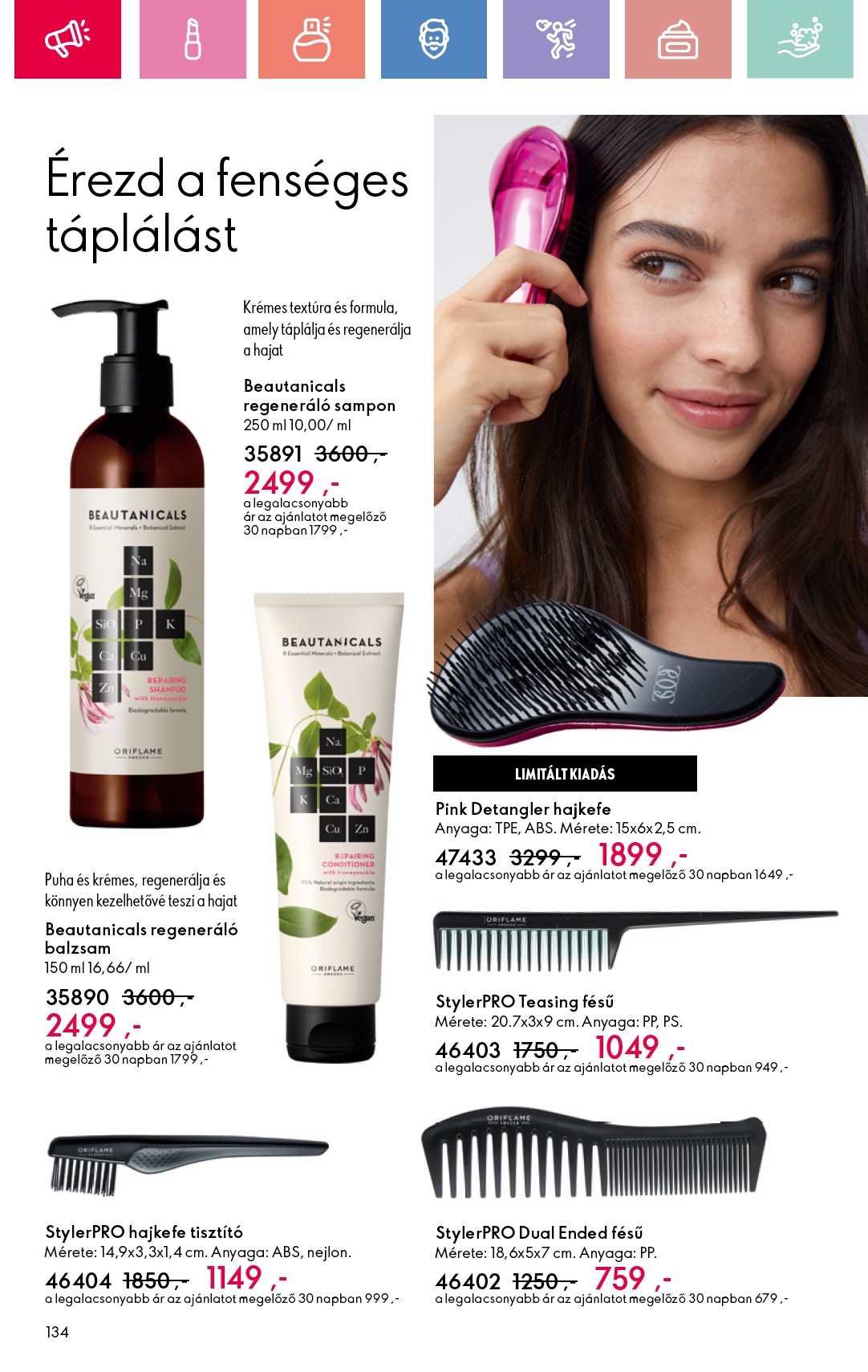 oriflame - Oriflame akciós újság, érvényes 05.25. - 06.14. - page: 134