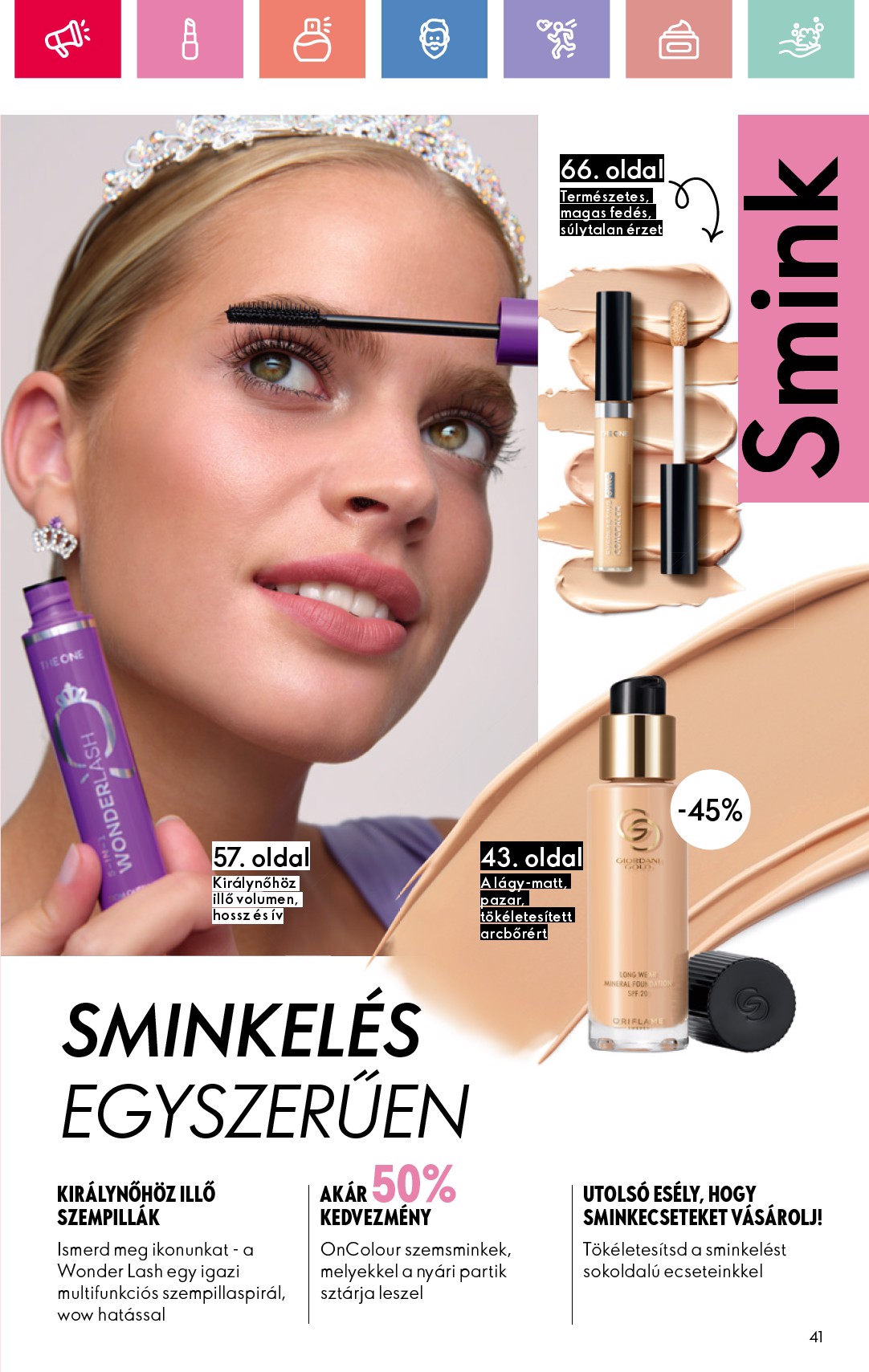oriflame - Oriflame akciós újság, érvényes 05.25. - 06.14. - page: 41