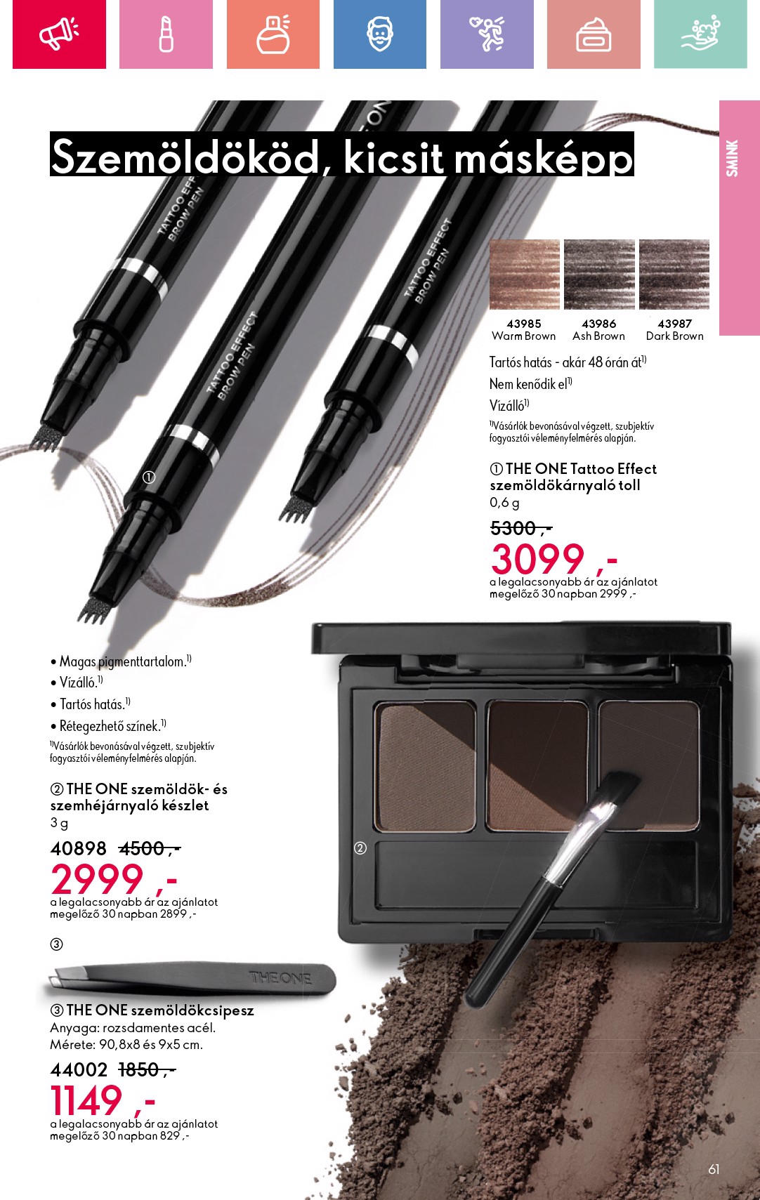oriflame - Oriflame akciós újság, érvényes 05.25. - 06.14. - page: 61