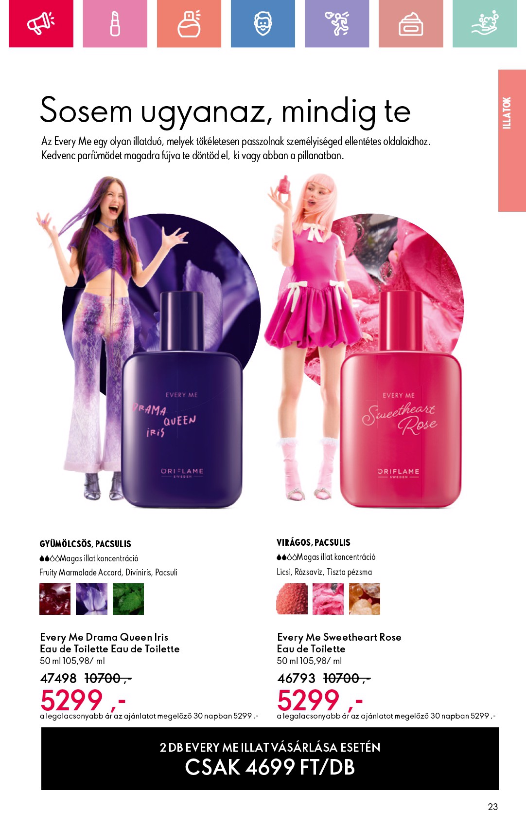 oriflame - Oriflame akciós újság, érvényes 05.25. - 06.14. - page: 23