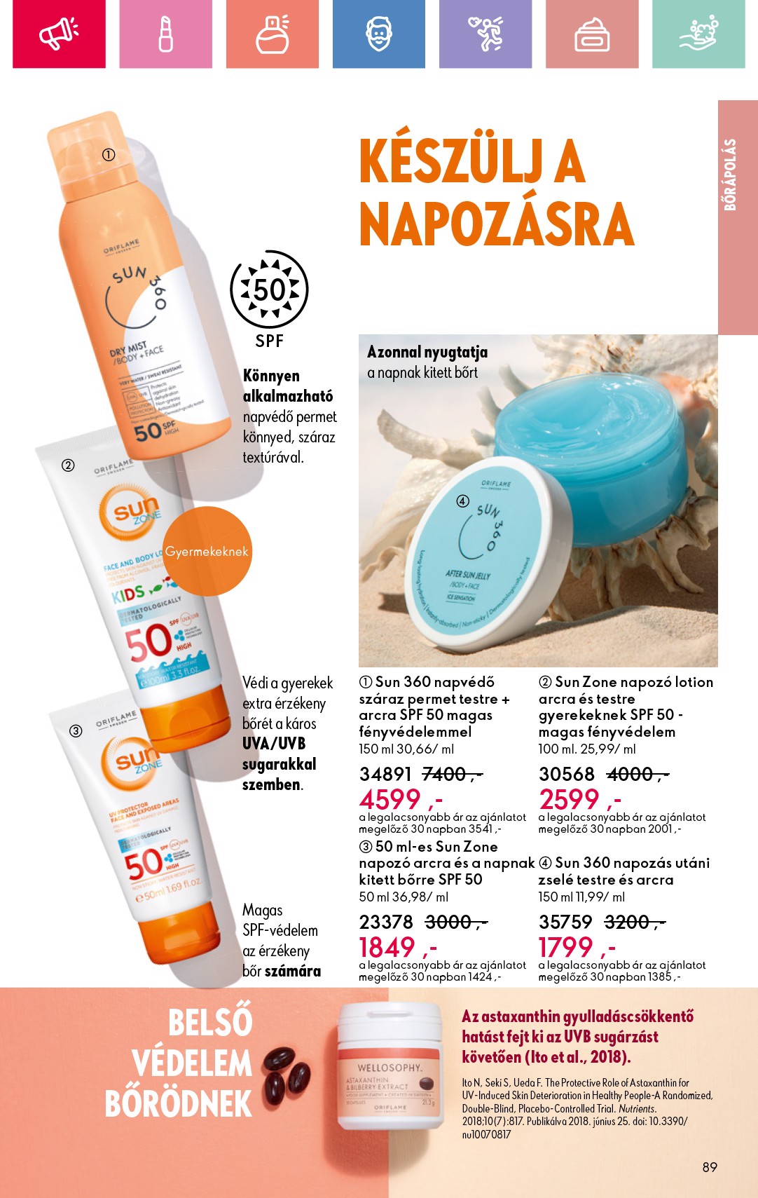 oriflame - Oriflame akciós újság, érvényes 05.25. - 06.14. - page: 89