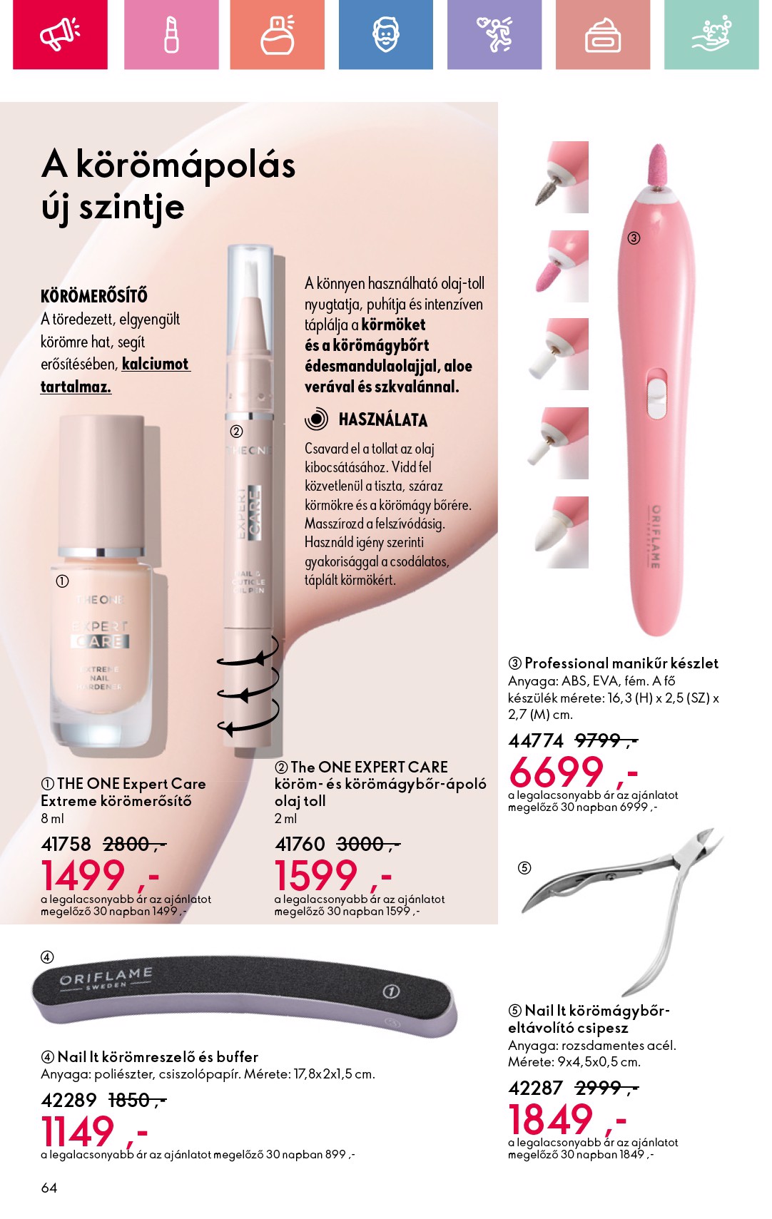 oriflame - Oriflame akciós újság, érvényes 05.25. - 06.14. - page: 64