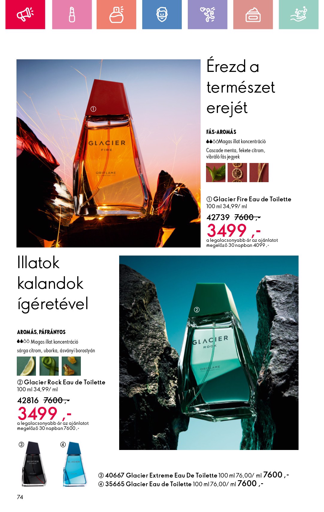 oriflame - Oriflame akciós újság, érvényes 05.25. - 06.14. - page: 74