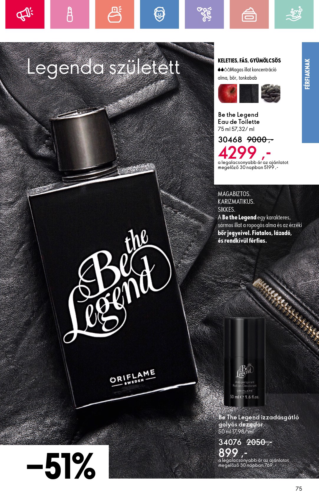oriflame - Oriflame akciós újság, érvényes 05.25. - 06.14. - page: 75