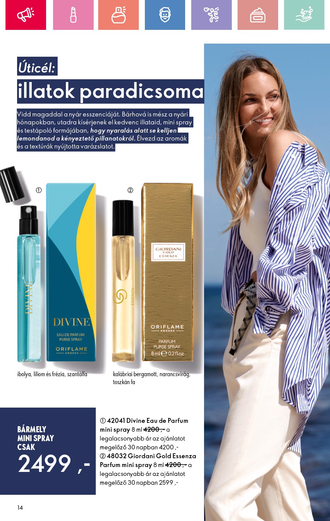 oriflame - Oriflame akciós újság, érvényes 06.15. - 07.05. - page: 14