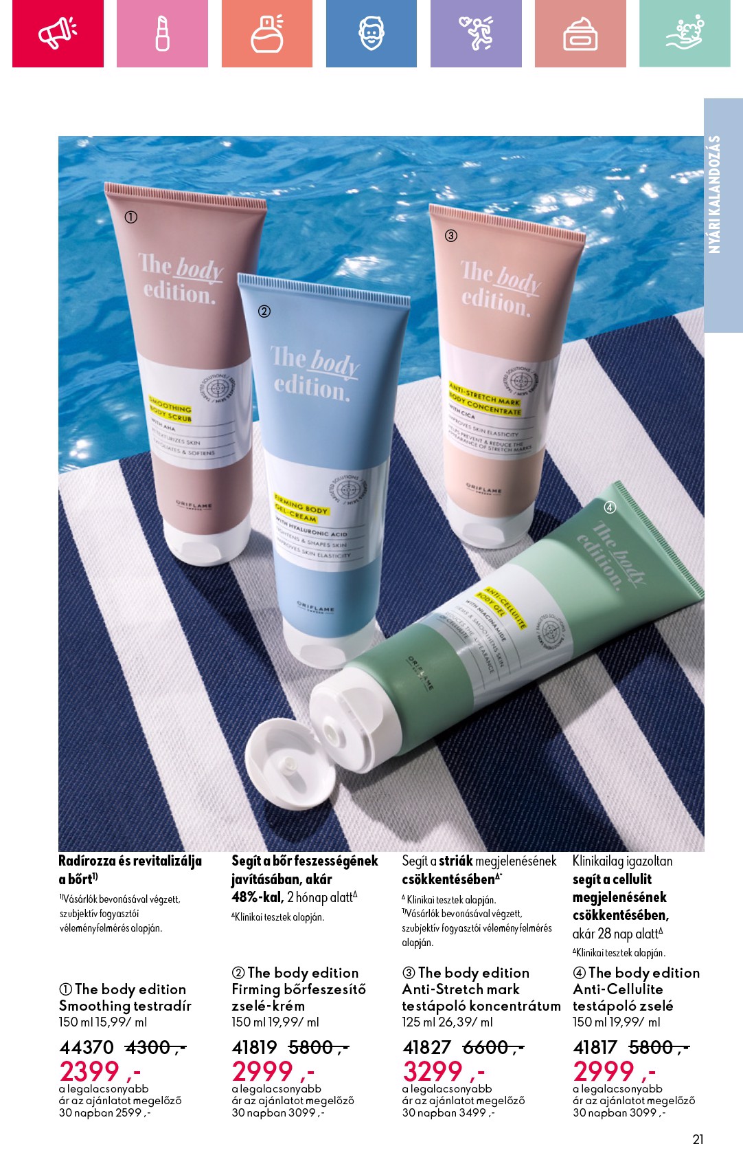 oriflame - Oriflame akciós újság, érvényes 06.15. - 07.05. - page: 21