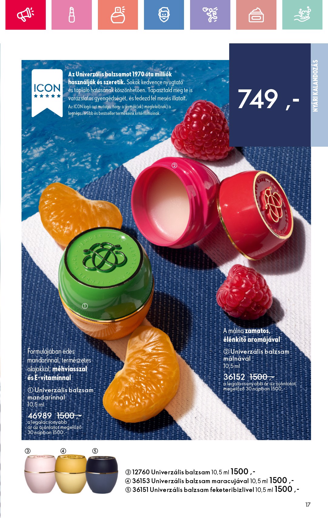 oriflame - Oriflame akciós újság, érvényes 06.15. - 07.05. - page: 17