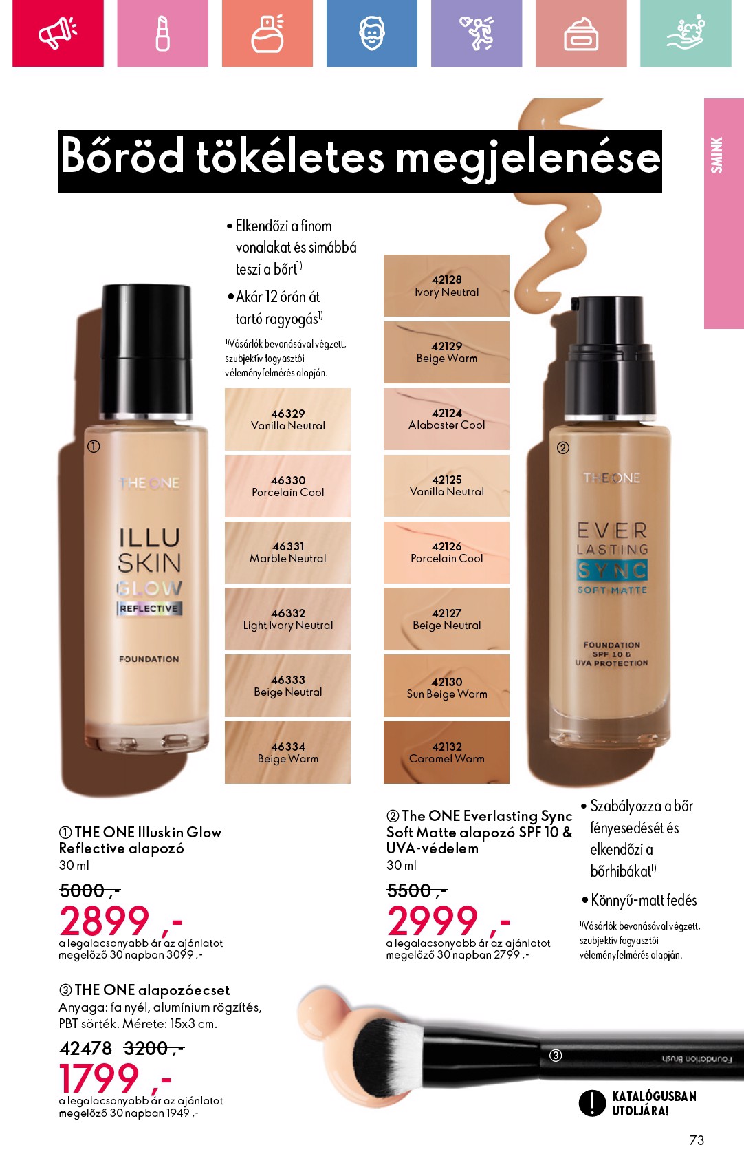 oriflame - Oriflame akciós újság, érvényes 06.15. - 07.05. - page: 73