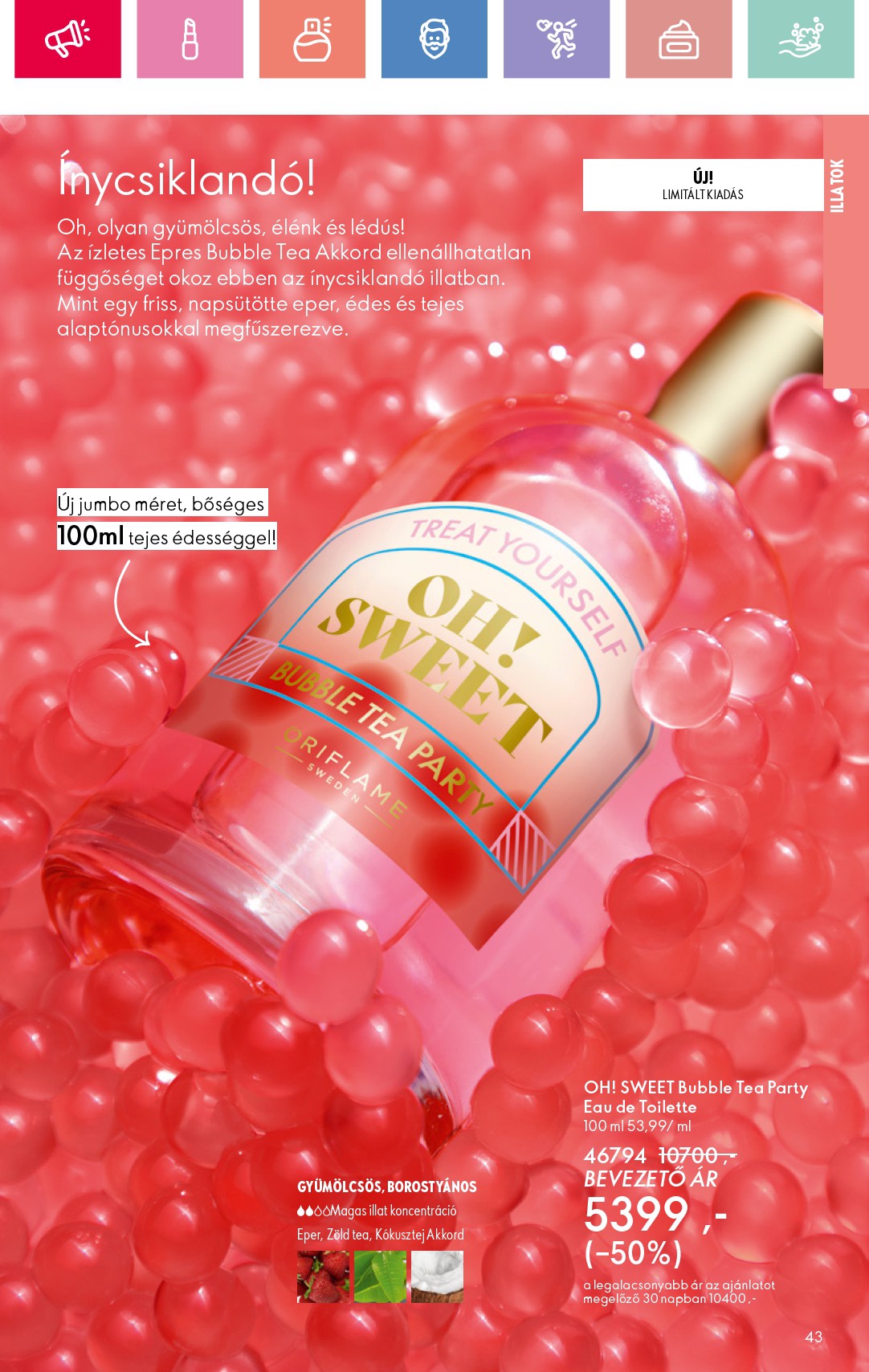 oriflame - Oriflame akciós újság, érvényes 06.15. - 07.05. - page: 43