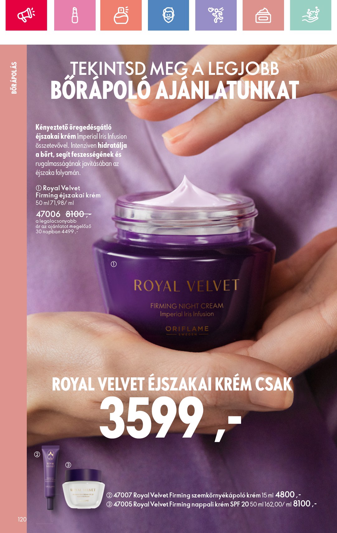 oriflame - Oriflame akciós újság, érvényes 06.15. - 07.05. - page: 120