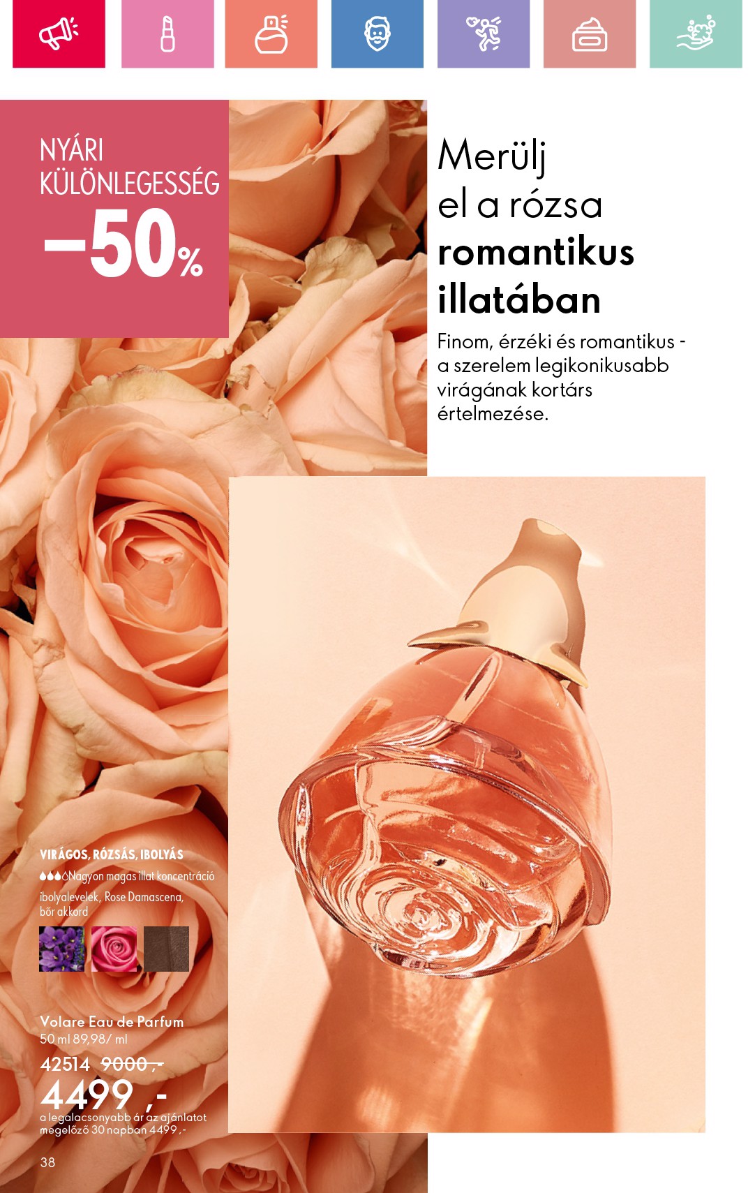 oriflame - Oriflame akciós újság, érvényes 06.15. - 07.05. - page: 38