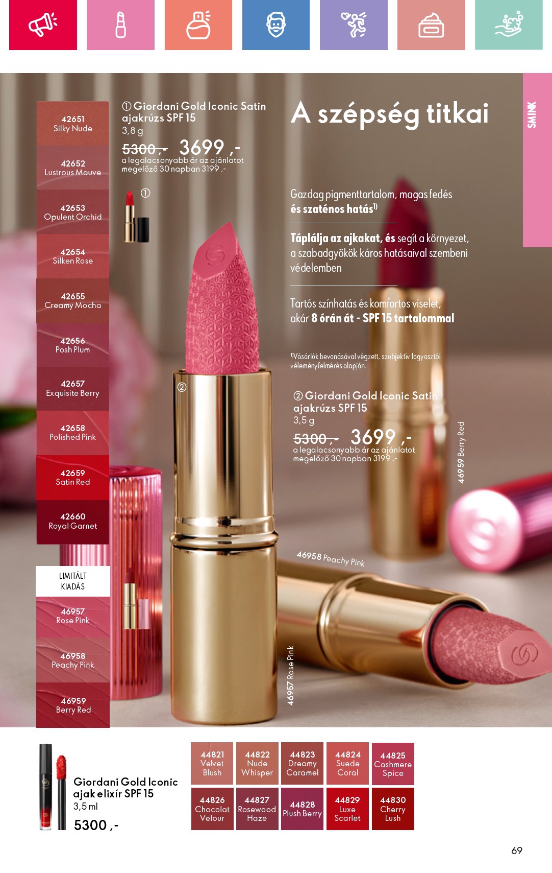 oriflame - Oriflame akciós újság, érvényes 06.15. - 07.05. - page: 69