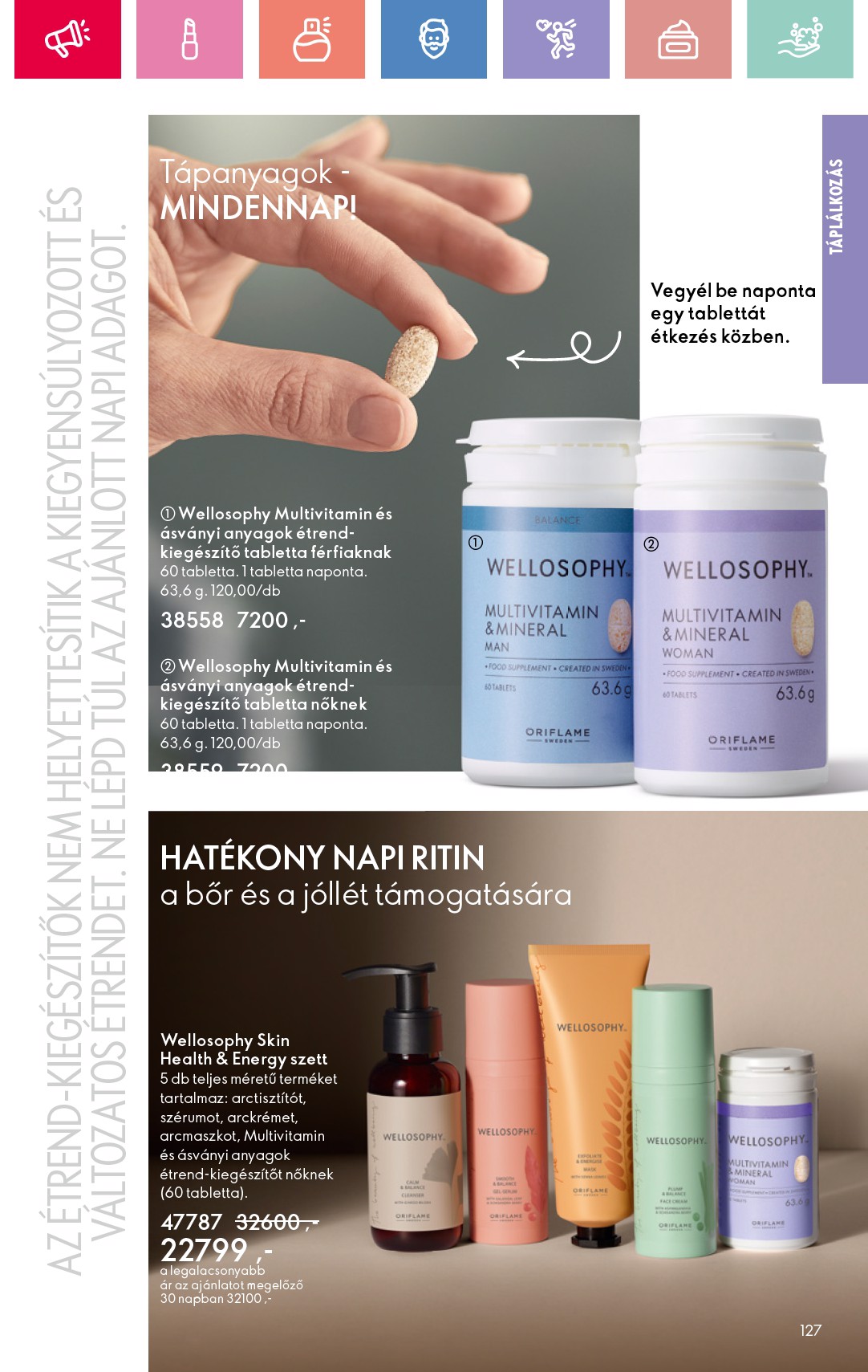 oriflame - Oriflame akciós újság, érvényes 06.15. - 07.05. - page: 127