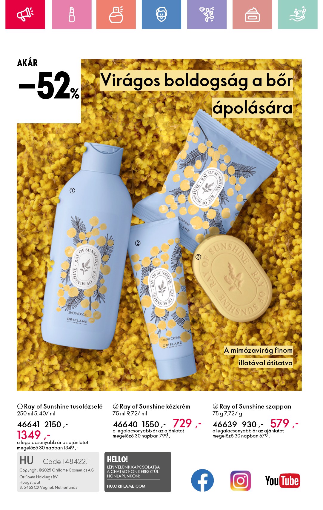 oriflame - Oriflame akciós újság, érvényes 06.15. - 07.05. - page: 164