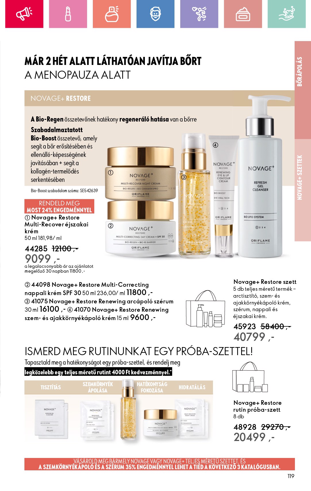 oriflame - Oriflame akciós újság, érvényes 06.15. - 07.05. - page: 119