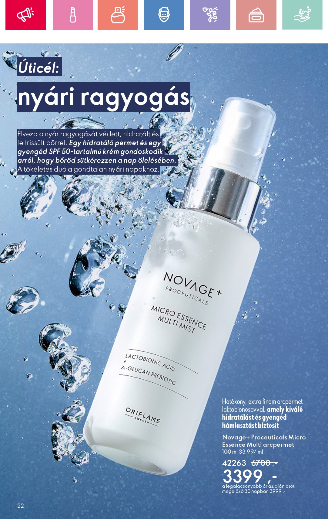 oriflame - Oriflame akciós újság, érvényes 06.15. - 07.05. - page: 22