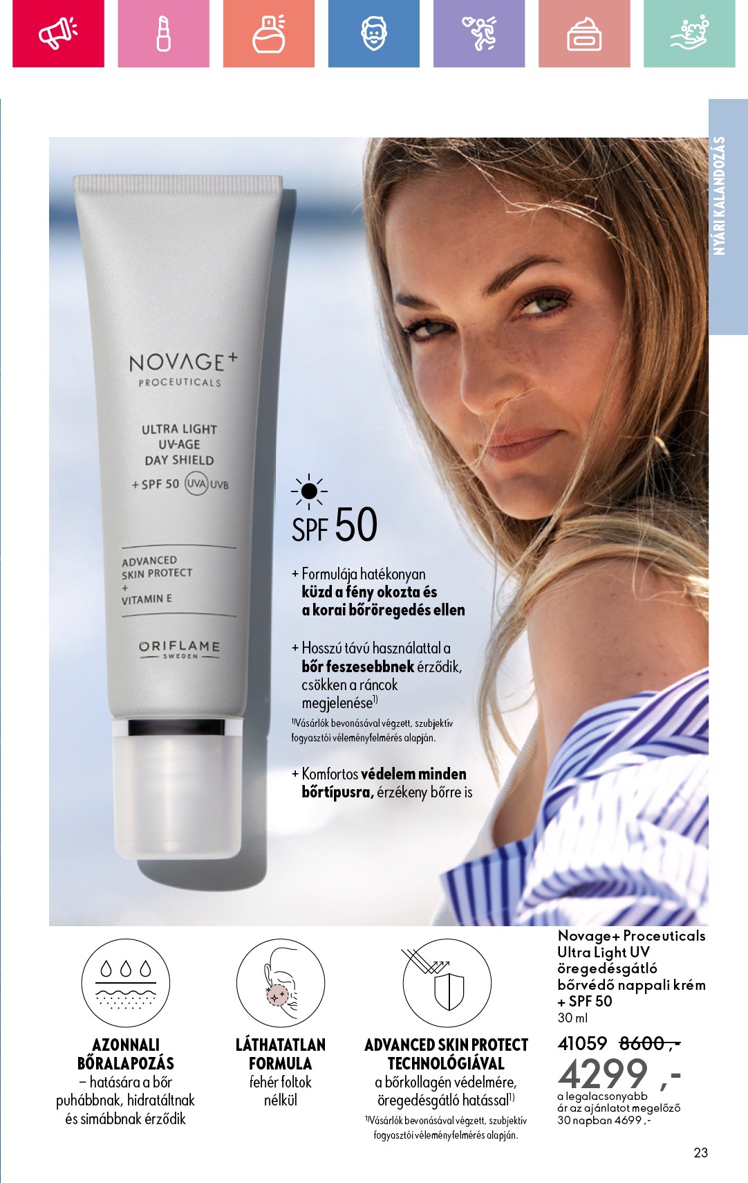 oriflame - Oriflame akciós újság, érvényes 06.15. - 07.05. - page: 23