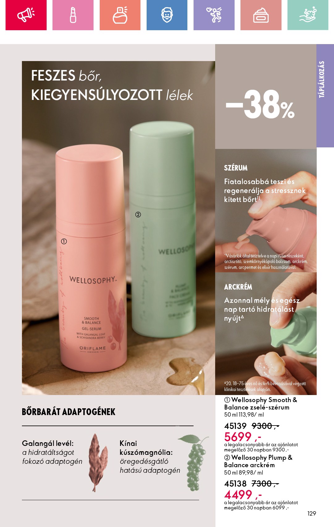 oriflame - Oriflame akciós újság, érvényes 06.15. - 07.05. - page: 129