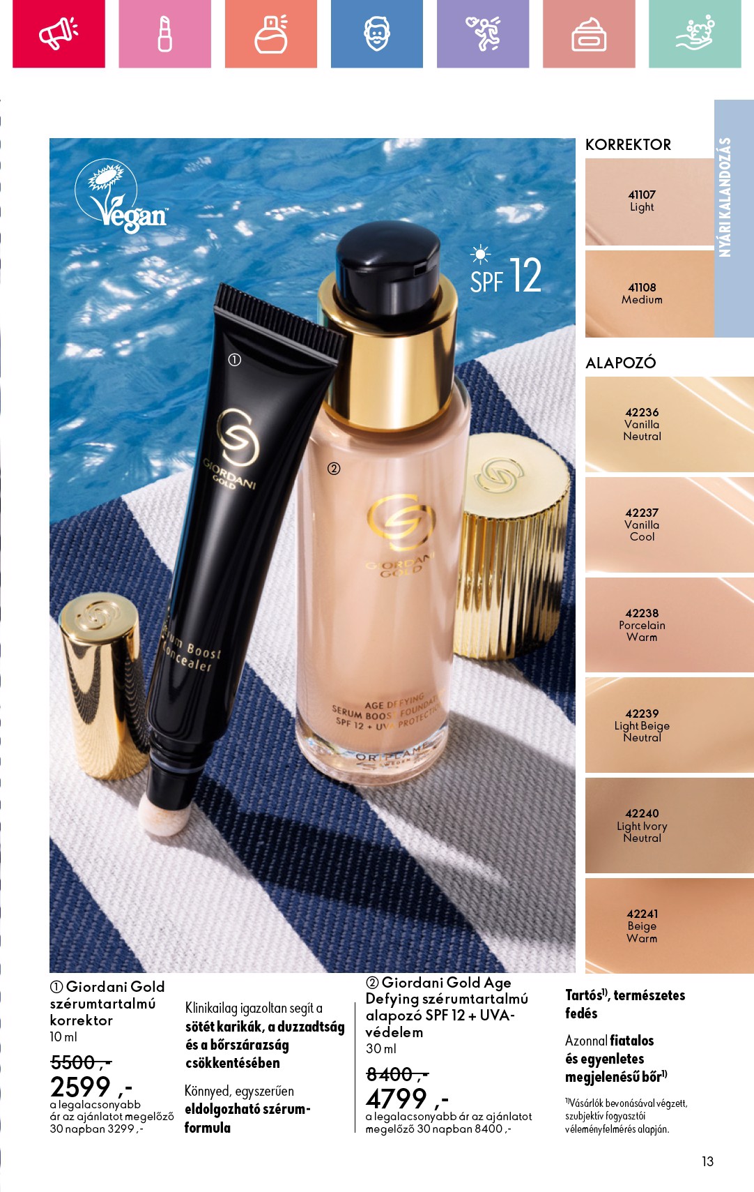 oriflame - Oriflame akciós újság, érvényes 06.15. - 07.05. - page: 13