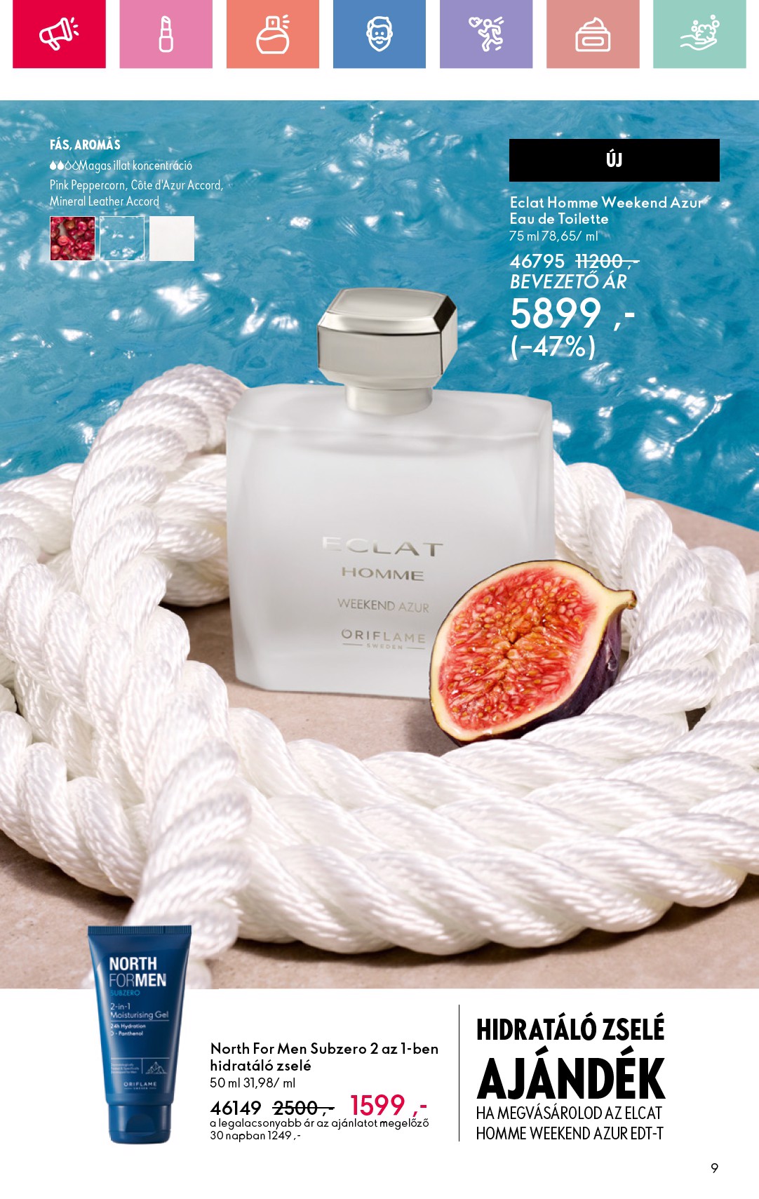 oriflame - Oriflame akciós újság, érvényes 06.15. - 07.05. - page: 9