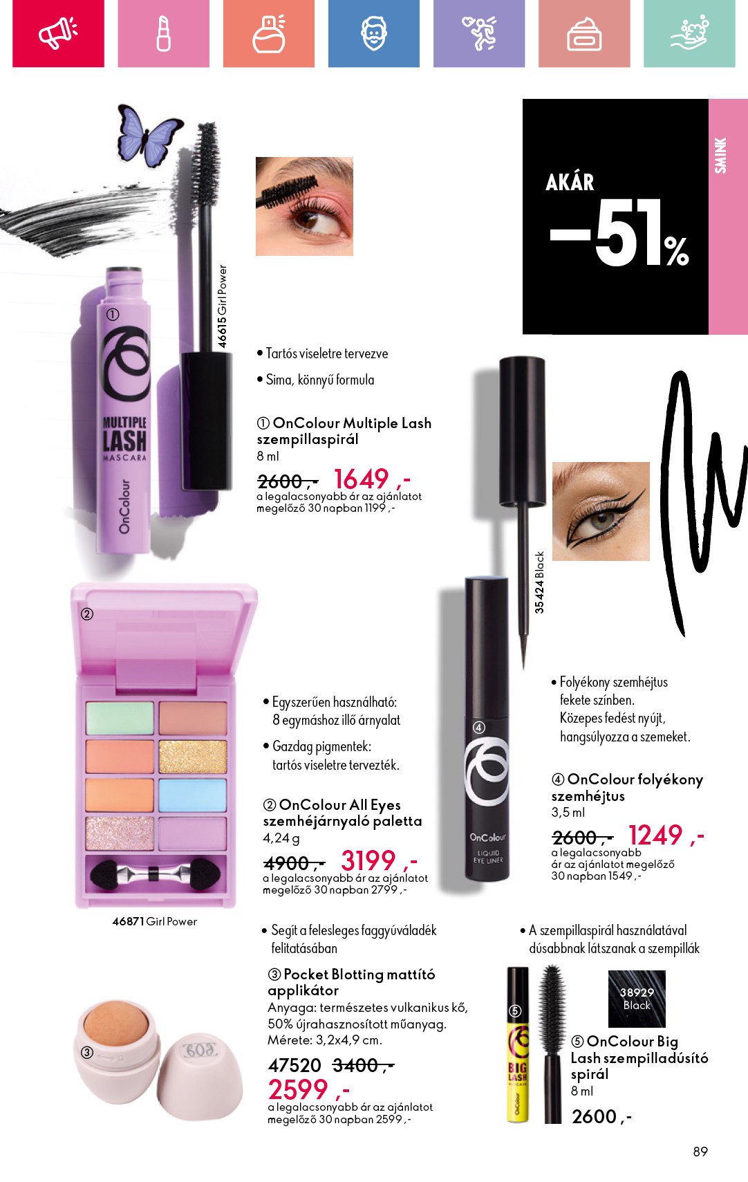 oriflame - Oriflame akciós újság, érvényes 06.15. - 07.05. - page: 89