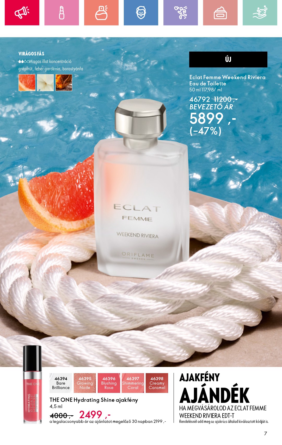 oriflame - Oriflame akciós újság, érvényes 06.15. - 07.05. - page: 7