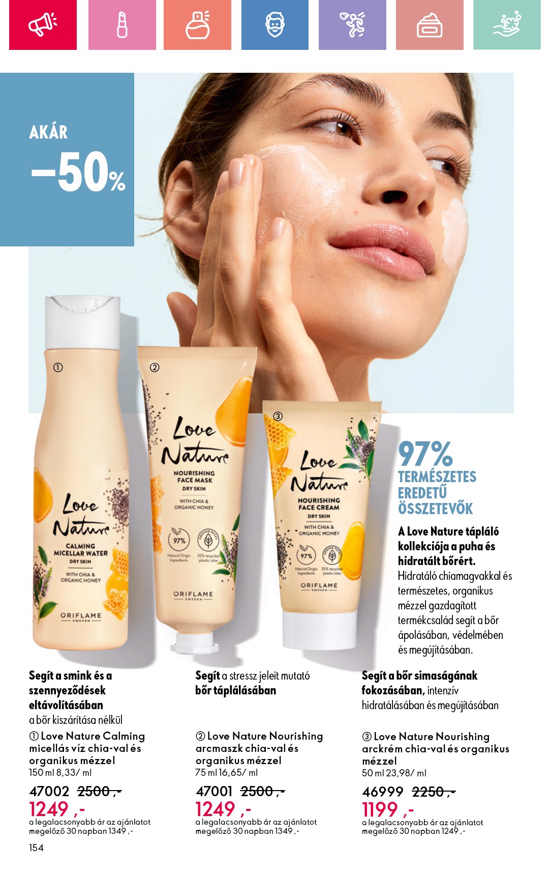 oriflame - Oriflame akciós újság, érvényes 06.15. - 07.05. - page: 154