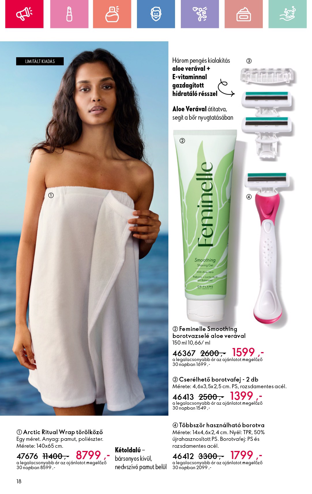oriflame - Oriflame akciós újság, érvényes 06.15. - 07.05. - page: 18