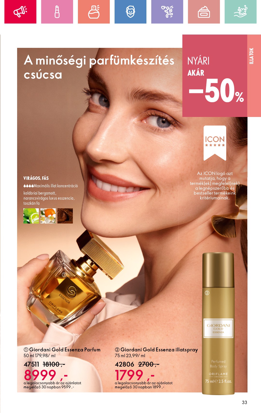 oriflame - Oriflame akciós újság, érvényes 06.15. - 07.05. - page: 33