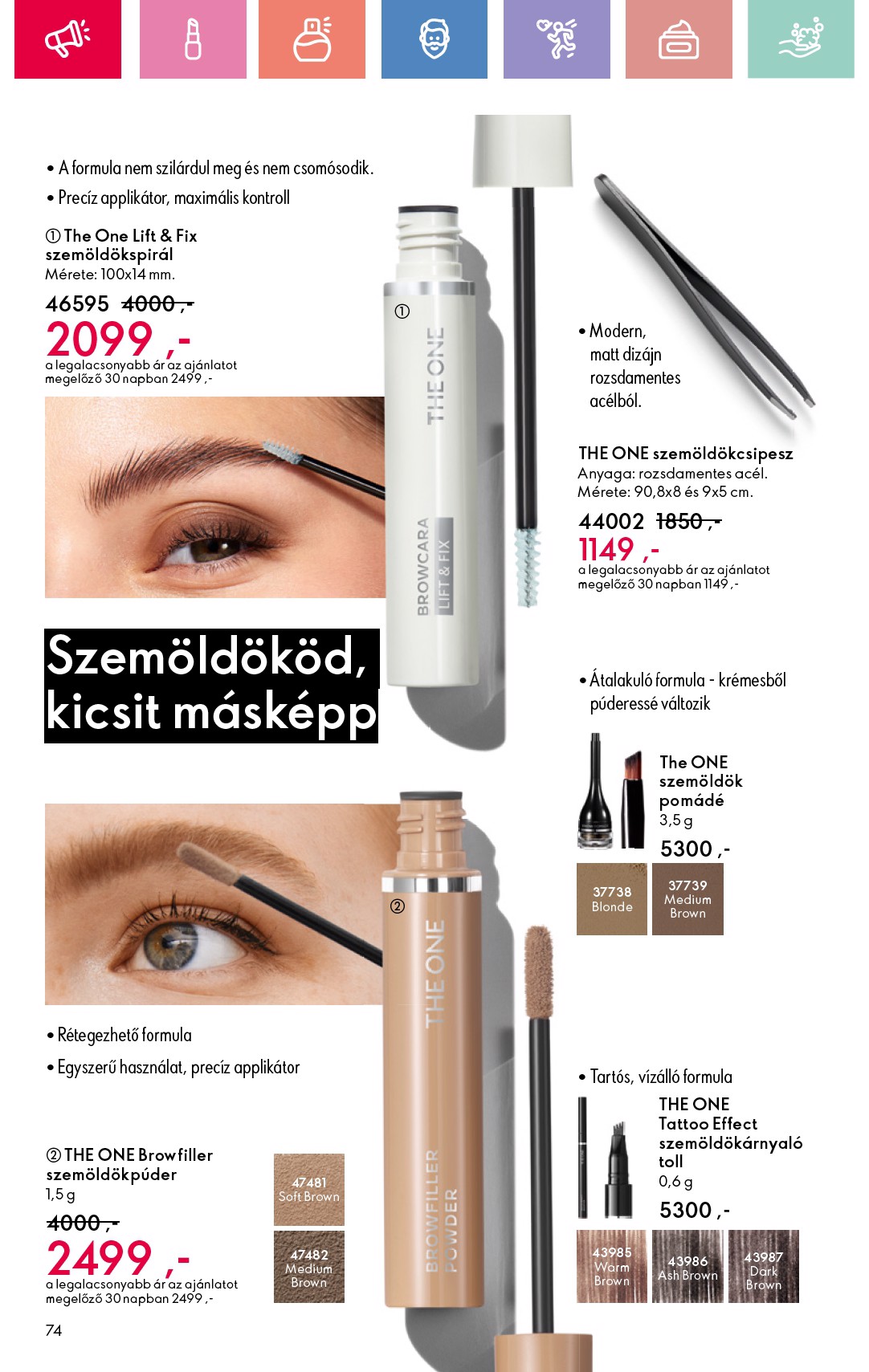 oriflame - Oriflame akciós újság, érvényes 06.15. - 07.05. - page: 74