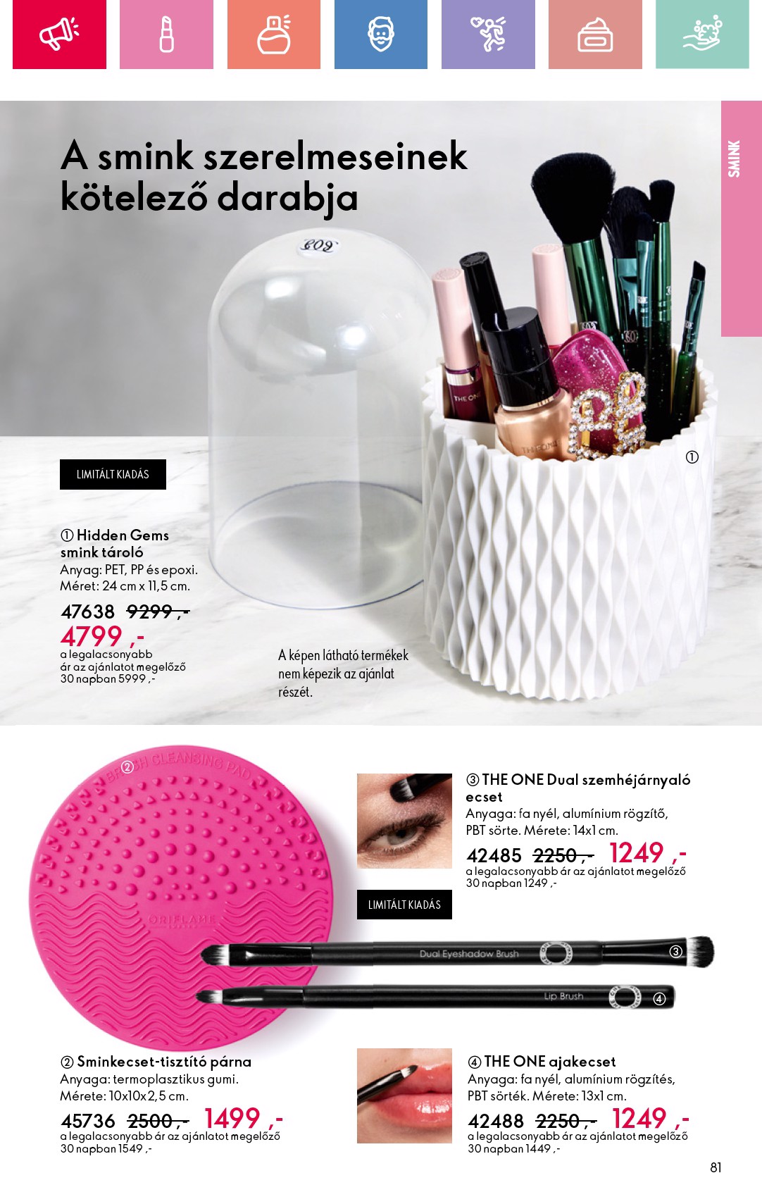 oriflame - Oriflame akciós újság, érvényes 06.15. - 07.05. - page: 81