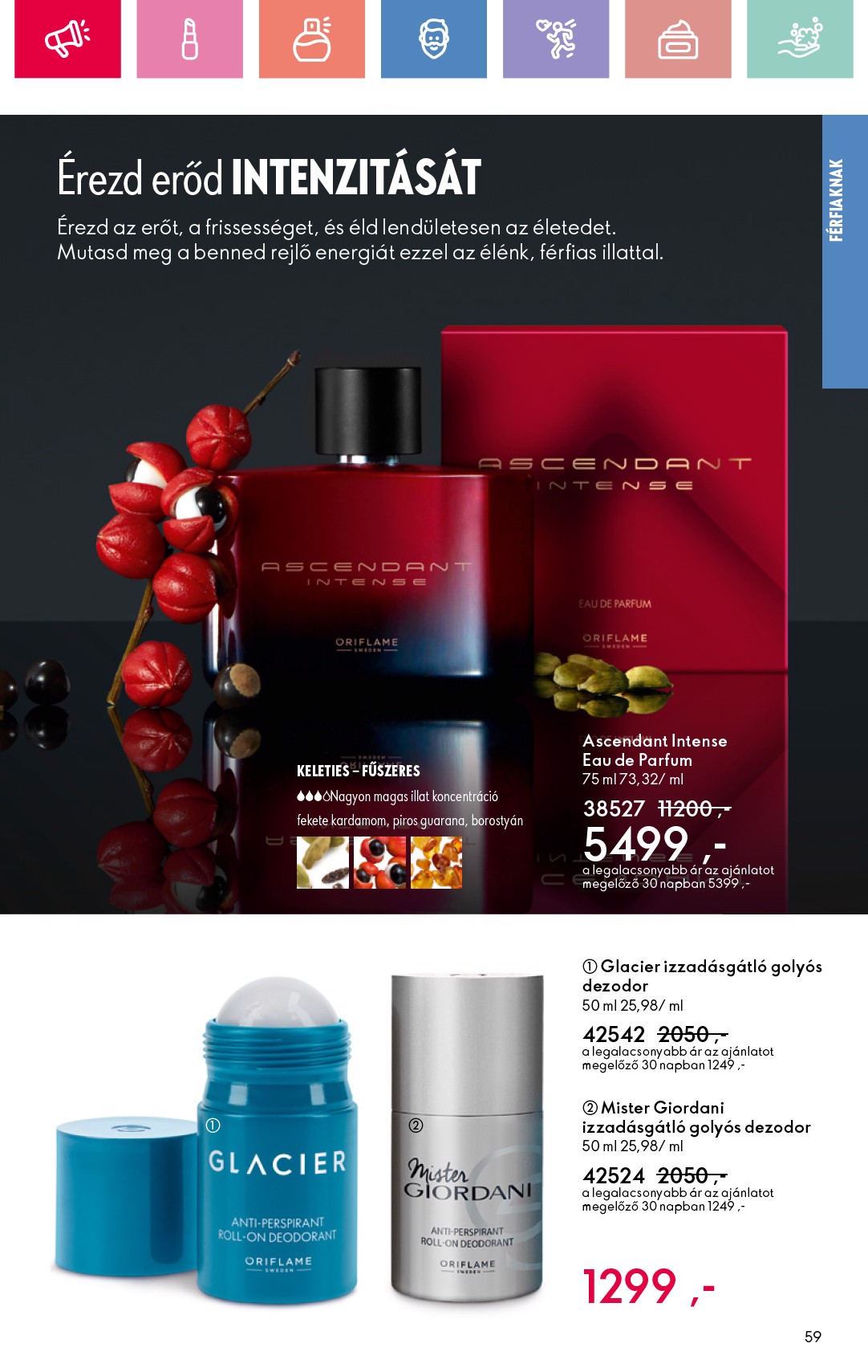 oriflame - Oriflame akciós újság, érvényes 06.15. - 07.05. - page: 59