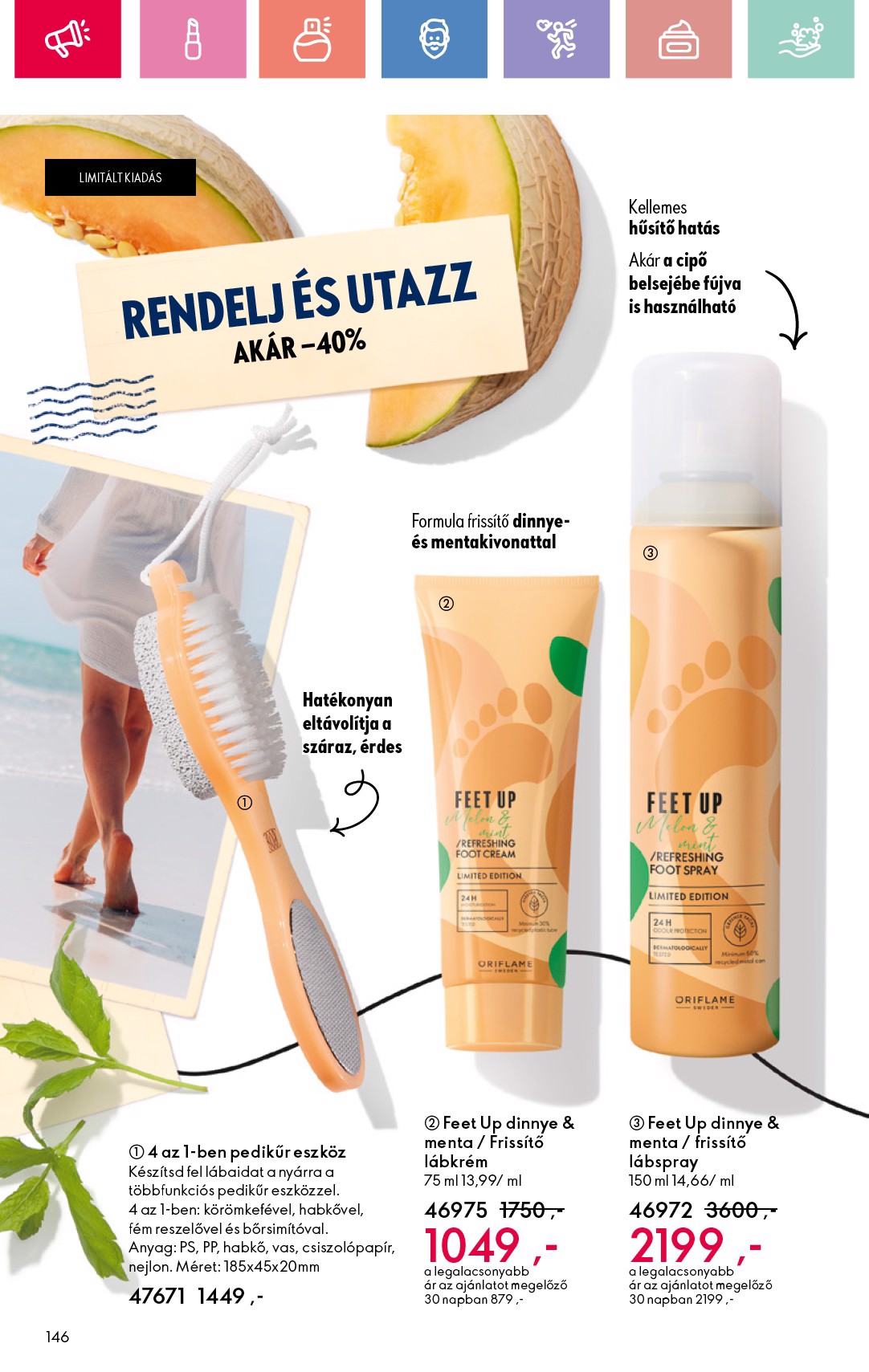 oriflame - Oriflame akciós újság, érvényes 06.15. - 07.05. - page: 146