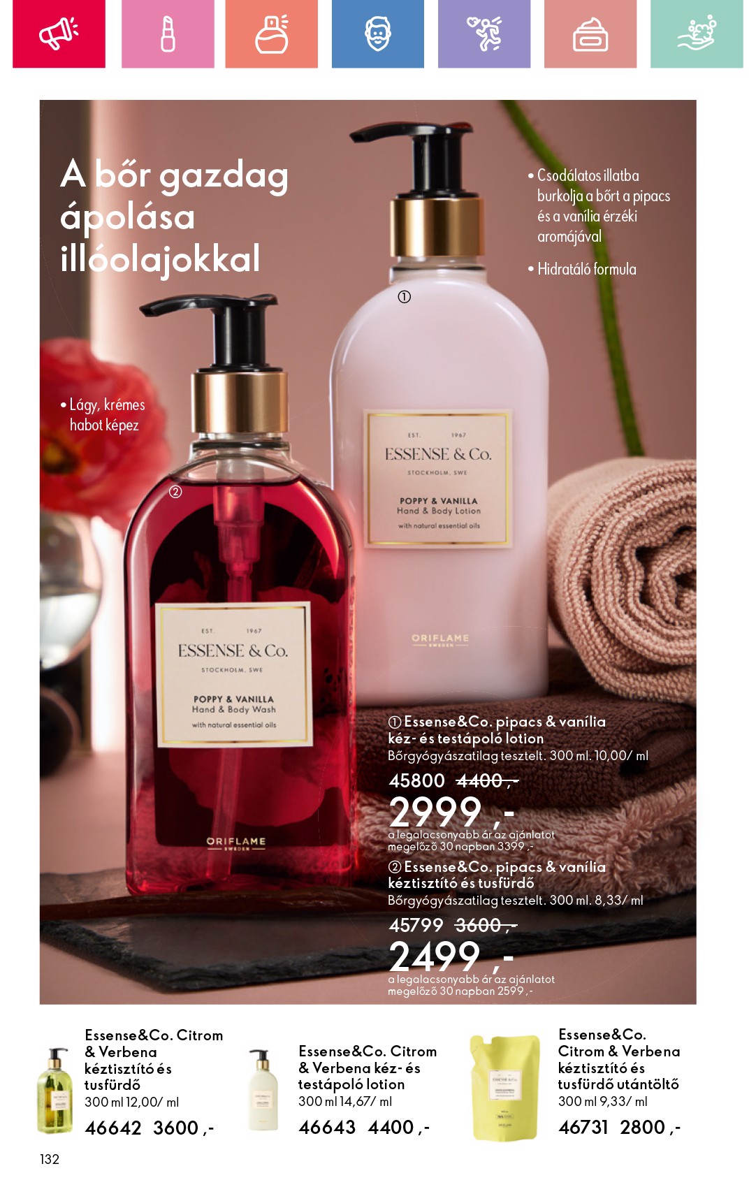 oriflame - Oriflame akciós újság, érvényes 06.15. - 07.05. - page: 132