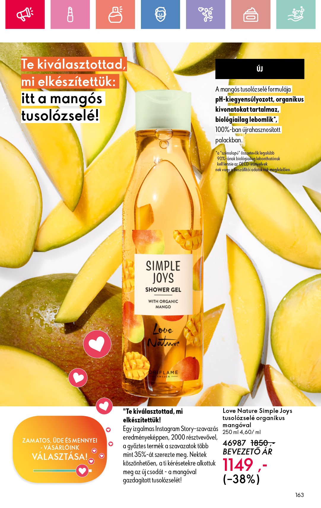 oriflame - Oriflame akciós újság, érvényes 06.15. - 07.05. - page: 163