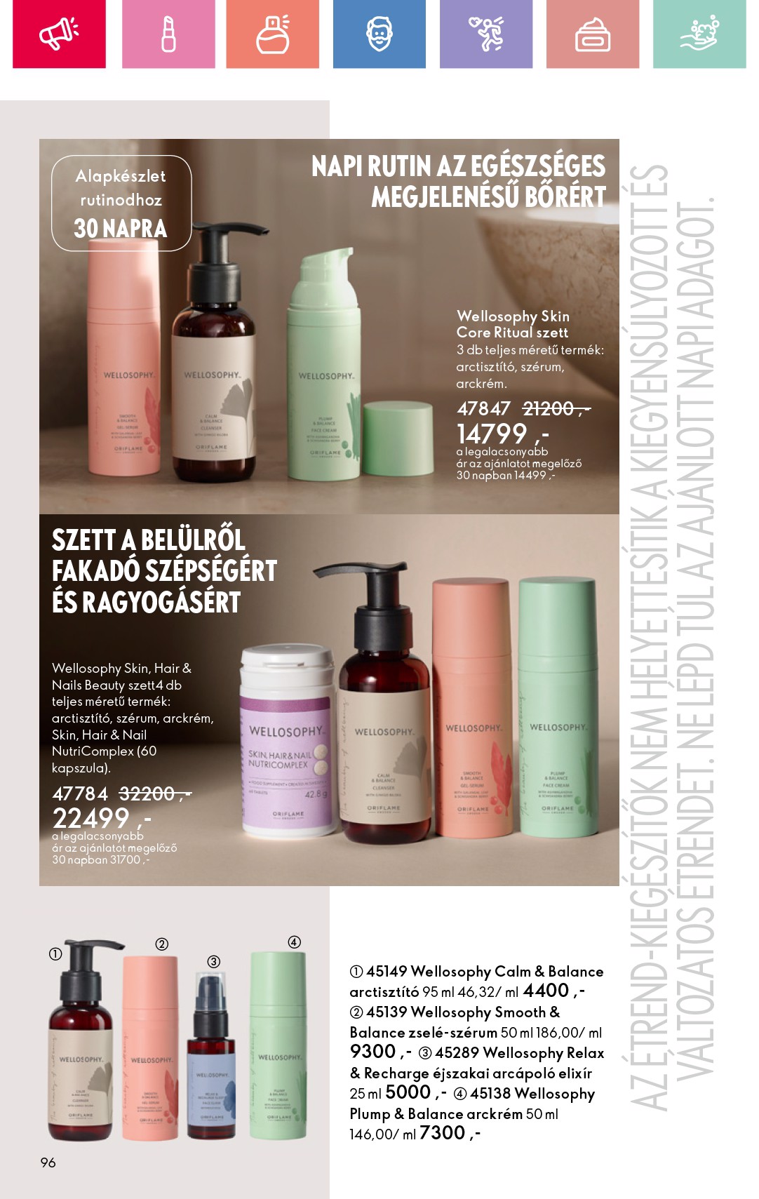 oriflame - Oriflame akciós újság, érvényes 07.06. - 07.26. - page: 96