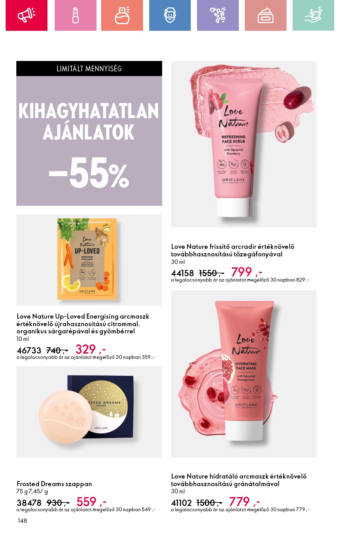 oriflame - Oriflame akciós újság, érvényes 07.06. - 07.26. - page: 148