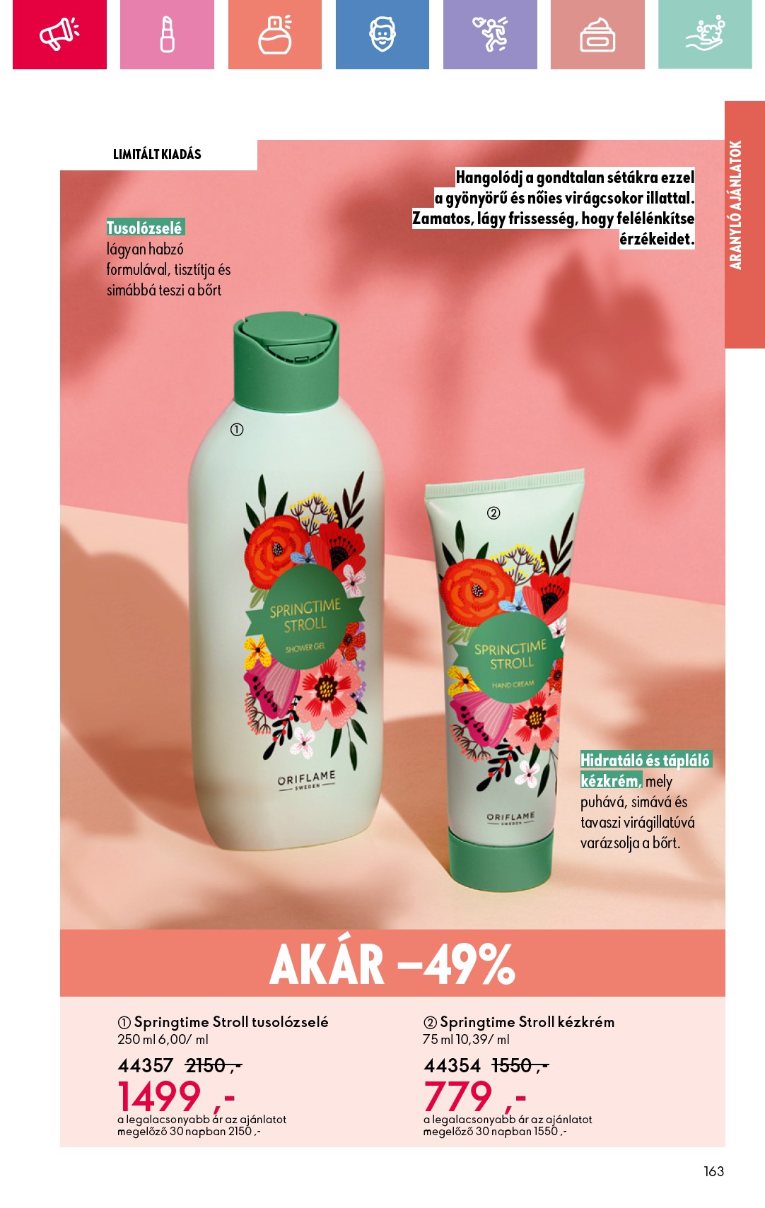 oriflame - Oriflame akciós újság, érvényes 07.06. - 07.26. - page: 163