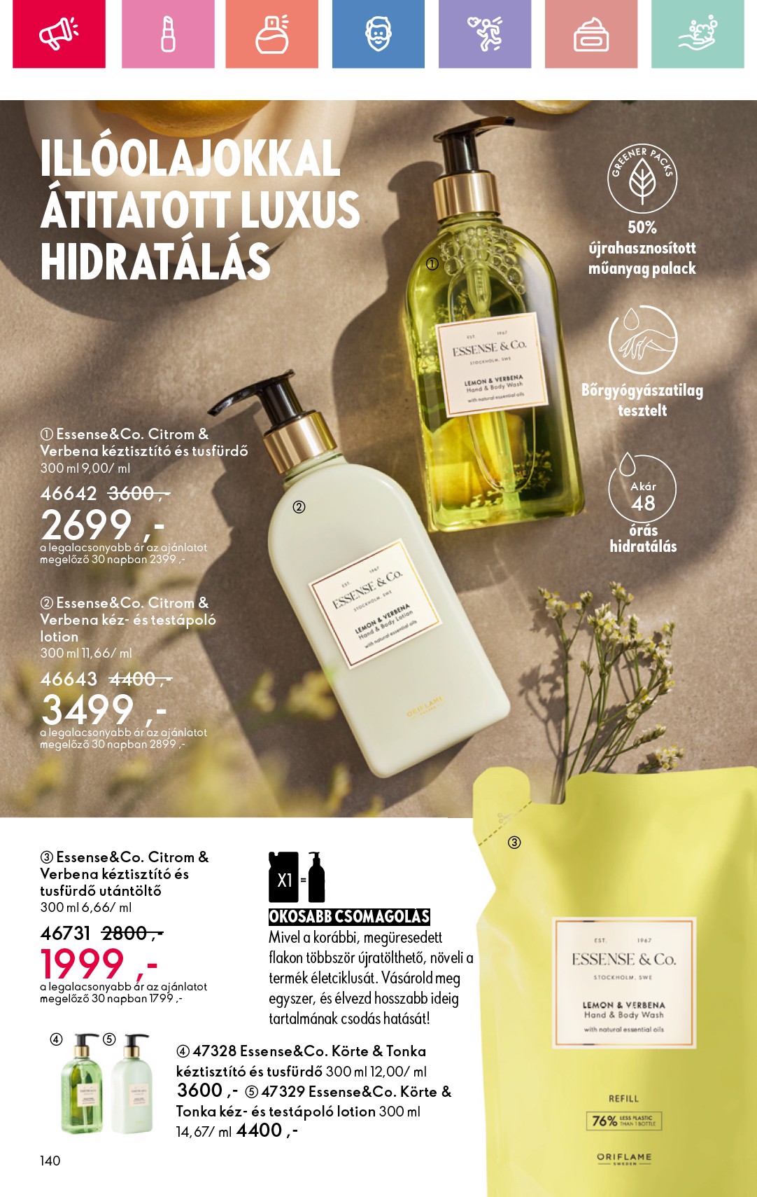 oriflame - Oriflame akciós újság, érvényes 07.06. - 07.26. - page: 140