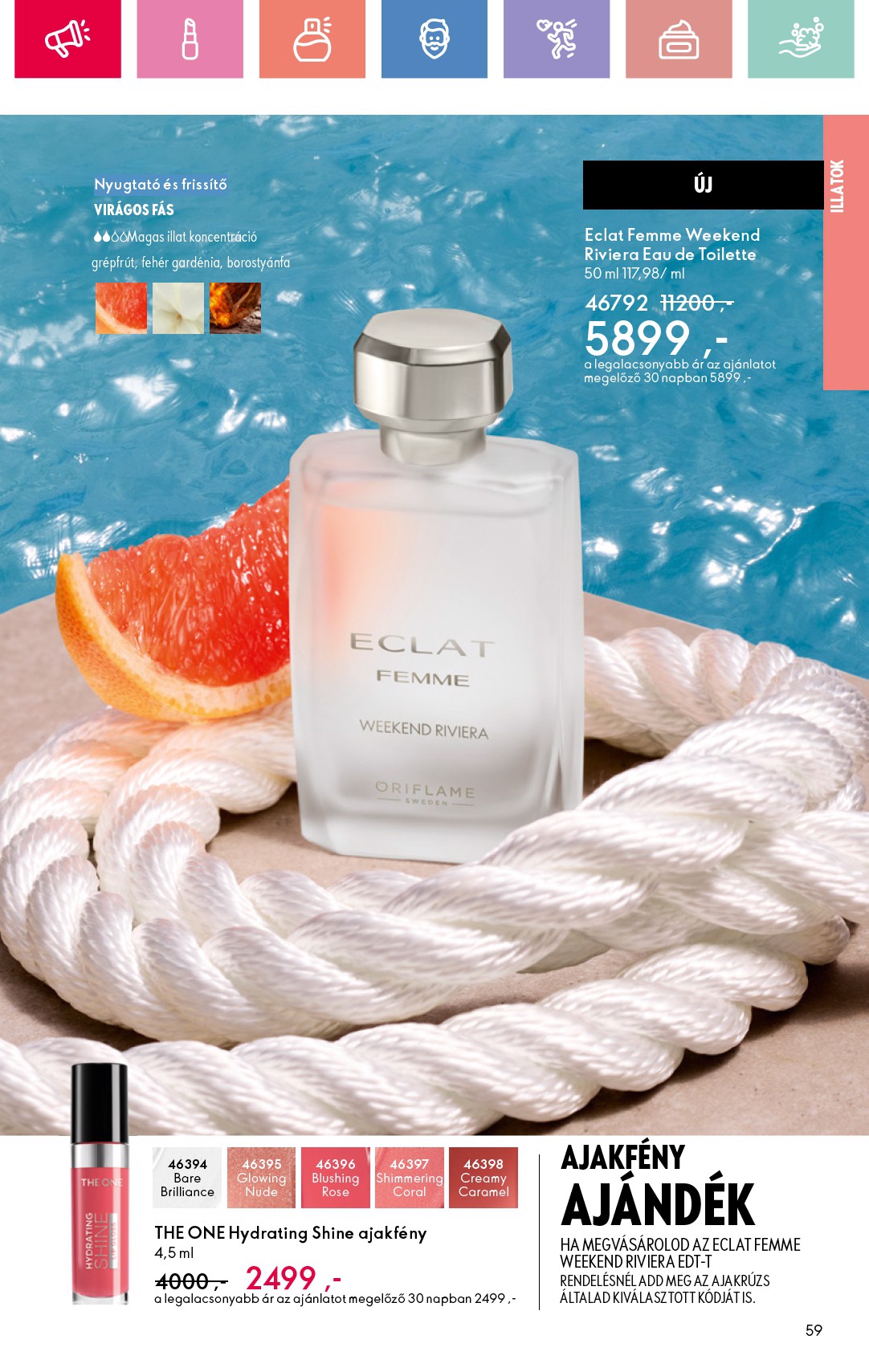 oriflame - Oriflame akciós újság, érvényes 07.06. - 07.26. - page: 59